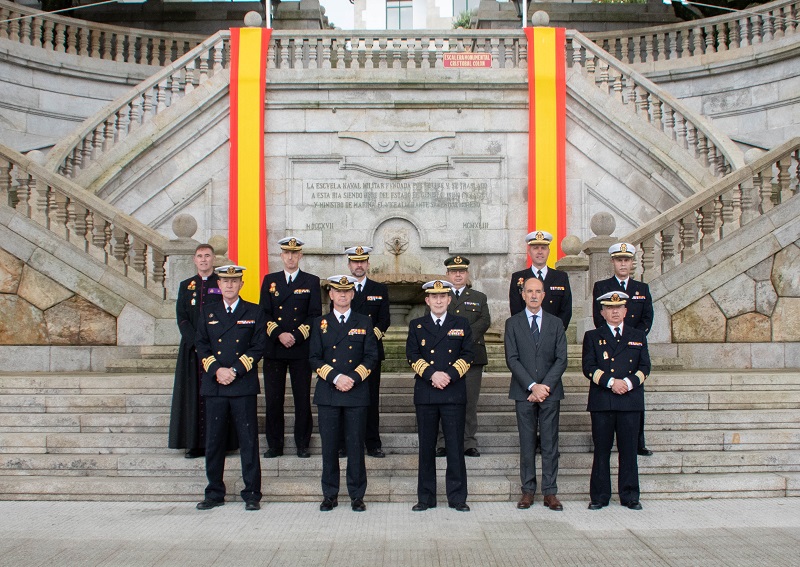 Visita al CUD ENM del Almirante Jefe de Estado Mayor de la Armada