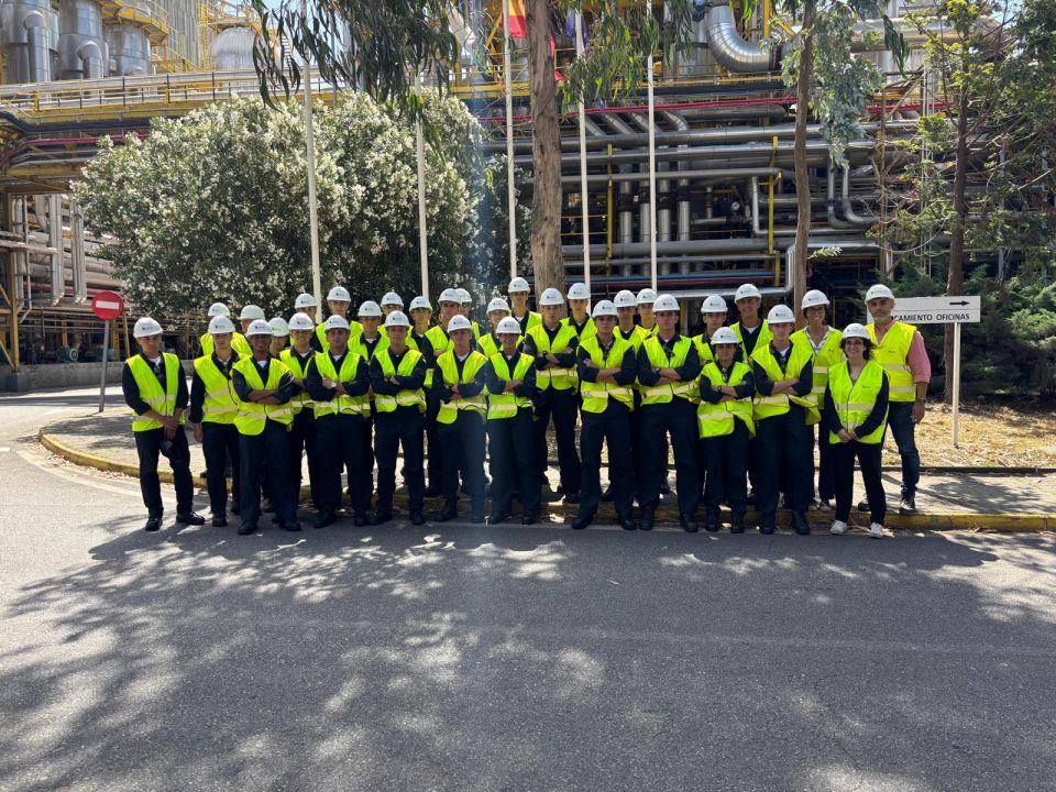 Visita profesional a la fábrica de ENCE en Pontevedra