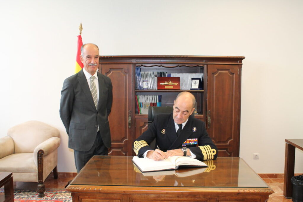 Visit of the Chief of Naval Personnel to the CUD-ENM