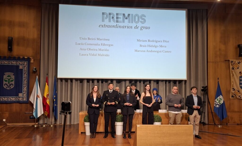 Extraordinary degree award ceremony at the University of Vigo