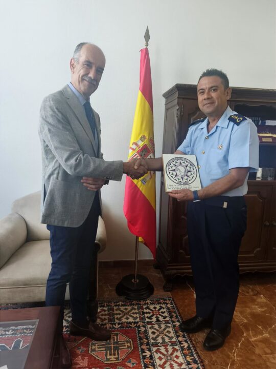 Erasmus+ Faculty Mobility at the CUD-ENM for Colonel Tuncay Yunus Erkec of  the National Defense University of Turkey