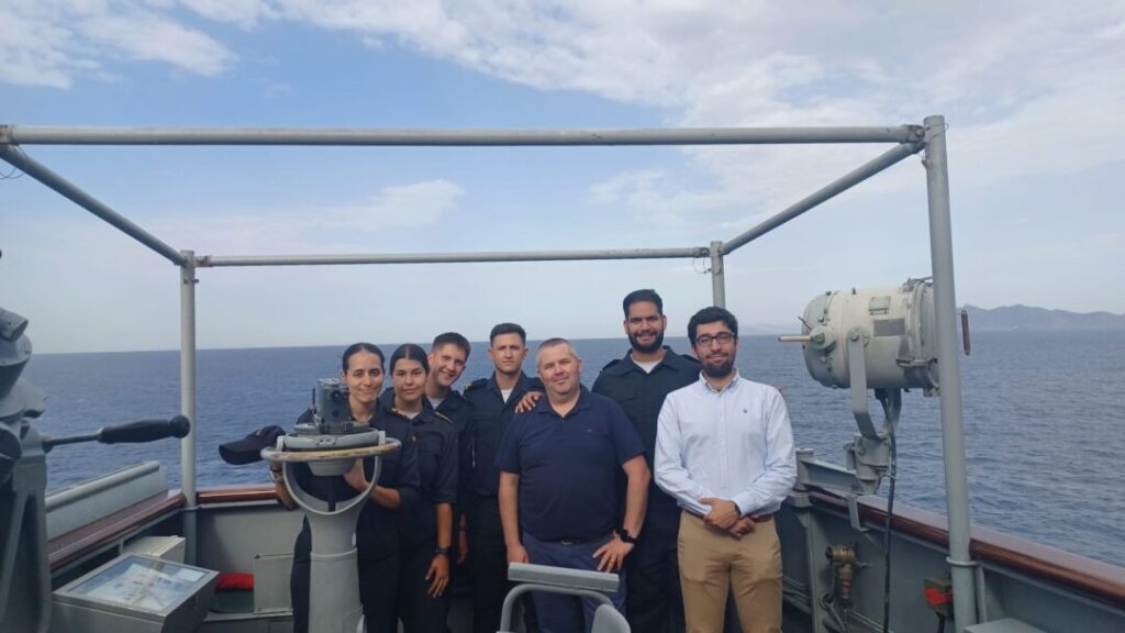 CUD-ENM Faculty members Embark aboard the Amphibious Assault Ship L-51 “Galicia”